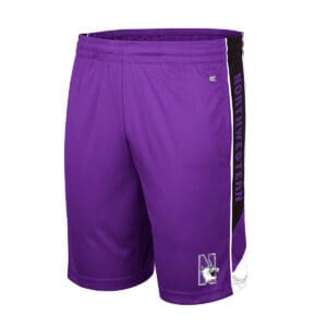 Northwestern University Wildcats Colosseum Men's Pool Time Short