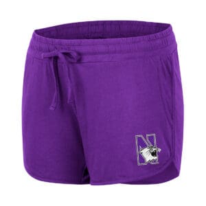 Northwestern University Wildcats Colosseum Ladies Womens Earth 1St Recycled Simone Pocket Short