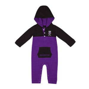 Northwestern University Wildcats Colosseum Infant Boys Nursery Romper