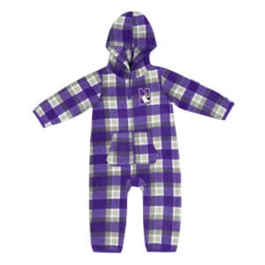 Northwestern University Wildcats Colosseum Infant Boys Farays Romper
