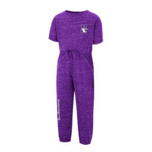 Northwestern University Wildcats Colosseum Toddler Girls Fox Hunt Romper