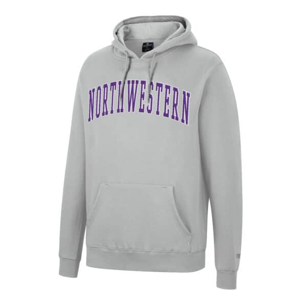 Northwestern University Wildcats Colosseum Men's Grey Scholarship Hoodie