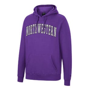 Northwestern University Wildcats Colosseum Men's Purple Scholarship Hoodie