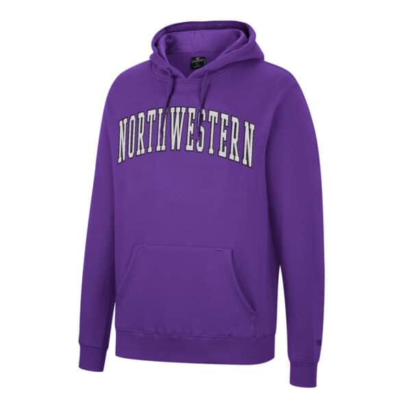 Northwestern University Wildcats Colosseum Men's Purple Scholarship Hoodie