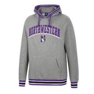 Northwestern University Wildcats Colosseum Men's Be The Ball Pullover Hoodie