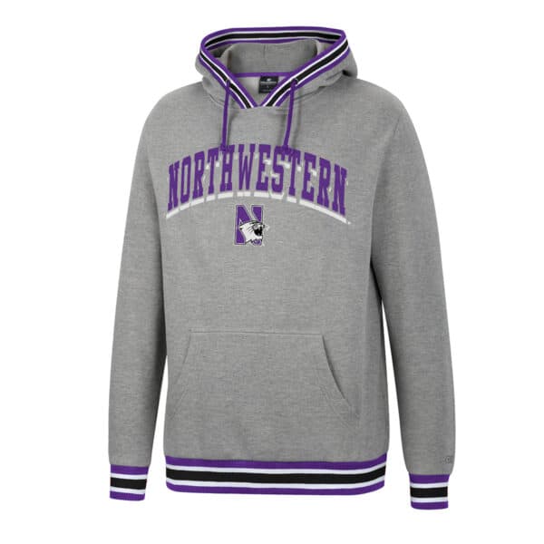 Northwestern University Wildcats Colosseum Men's Be The Ball Pullover Hoodie