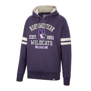 Northwestern University Wildcats Colosseum Men's O'Hooligan Pullover Hoodie