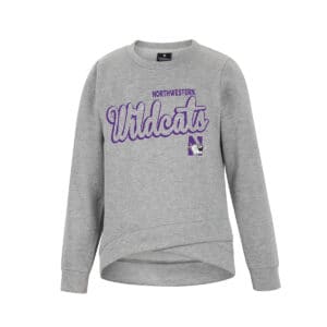 Northwestern University Wildcats Colosseum Girls Whohoopers Pullover Fleece