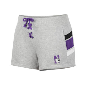 Northwestern University Wildcats Colosseum Ladies Ground Breaking Lace Up Short