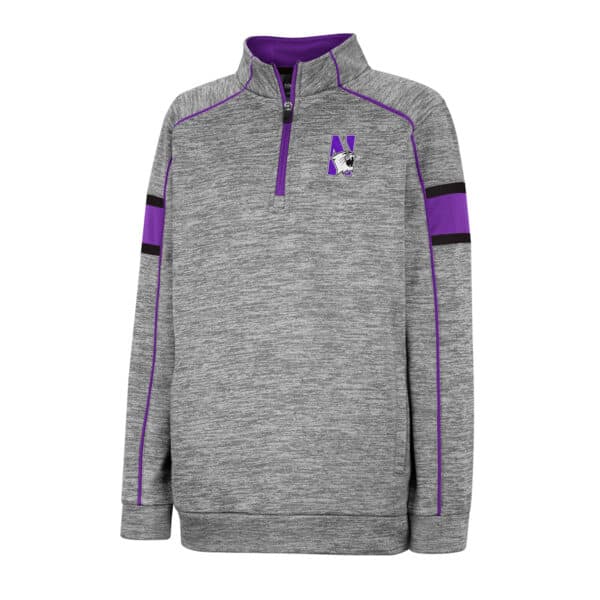 Northwestern University Wildcats Colosseum Youth Sloolunkas 1/4 Zip