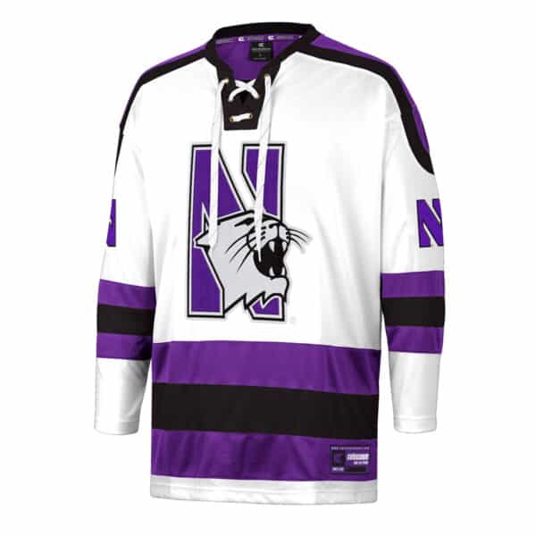 Northwestern University Wildcats Colosseum Men's Czerik Hockey Jersey