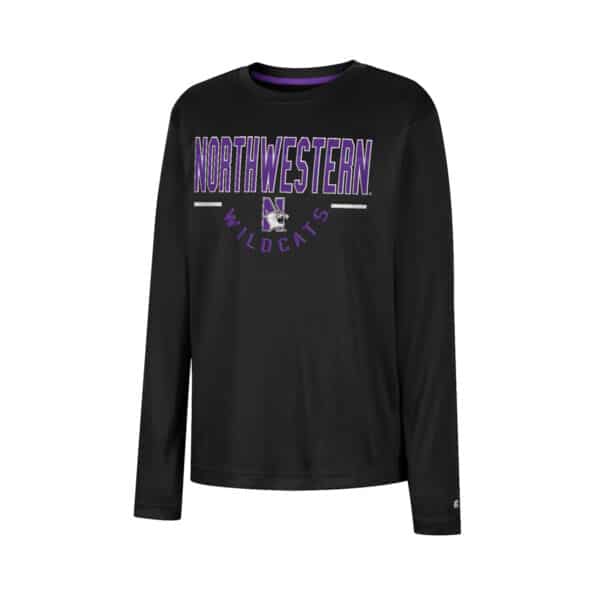Northwestern University Wildcats Colosseum Youth Fahoo L/S Tee