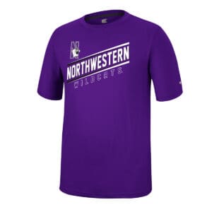 Northwestern University Wildcats Colosseum Men's Mcfiddish S/S Tee