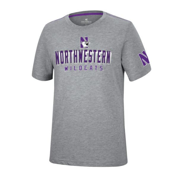 Northwestern University Wildcats Colosseum Men's Which Is Nice S/S Tee