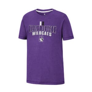 Northwestern University Wildcats Colosseum Youth Fly A Kite S/S Tee