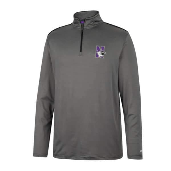 Northwestern University Wildcats Colosseum Men's Yipee-Ki-Yay 1/4 Zip Windshirt