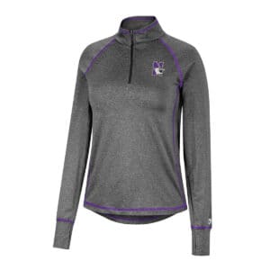 Northwestern University Wildcats Colosseum Ladies Womens Earth 1St Recycled 1/4 Zip
