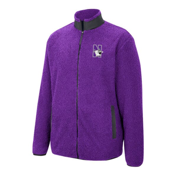 Northwestern University Wildcats Colosseum Men's Keeping Score Fz Jacket