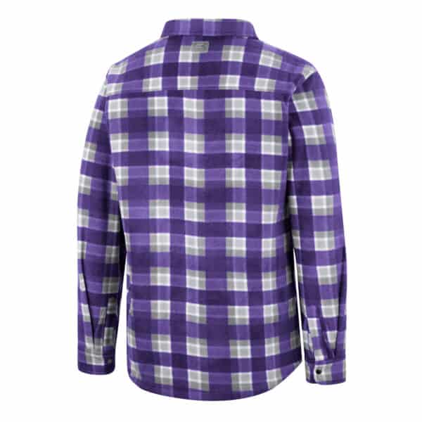 Northwestern University Wildcats Colosseum Men’s Ellis Snap Up Jacket - Back Side