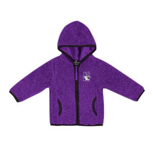 Northwestern University Wildcats Colosseum Infant Girls Walk In The Park Jacket