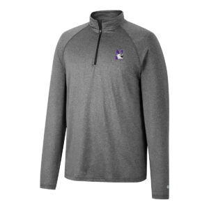Northwestern University Wildcats Colosseum Men's Mens Earth 1St Recycled 1/4 Zip Windshirt
