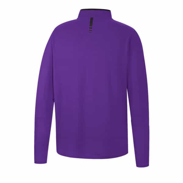 Northwestern University Wildcats Colosseum Men's Spaulding 1/4 Windshirt - Back Side