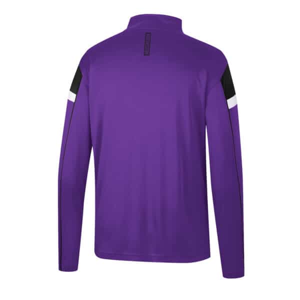 Northwestern University Wildcats Colosseum Men's Golf Match 1/4 Zip Windshirt - Back Side