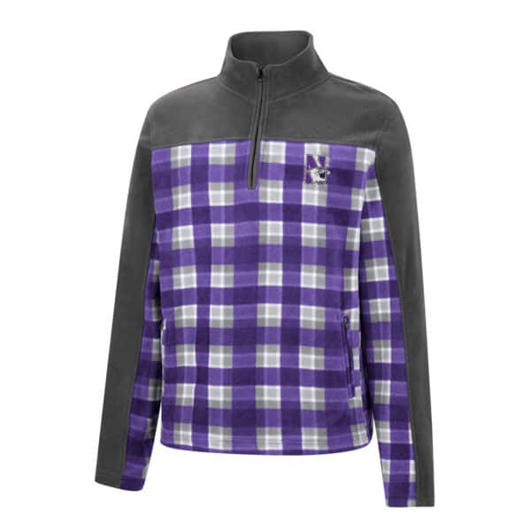 Northwestern University Wildcats Colosseum Men's Ellis 1/4 Zip Jacket