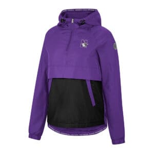 Northwestern University Wildcats Colosseum Ladies Whims Anorak