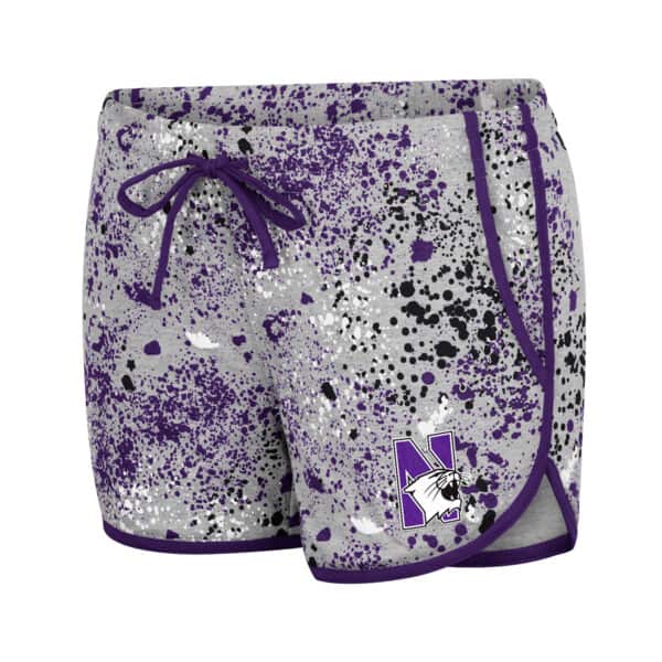 Northwestern University Wildcats Colosseum Ladies Love Fern Pocket Short