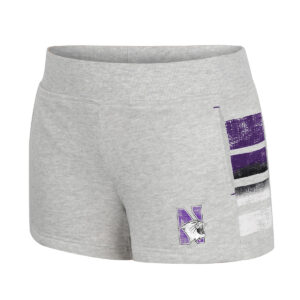 Northwestern University Wildcats Colosseum Ladies Baby-Talk Terry Short