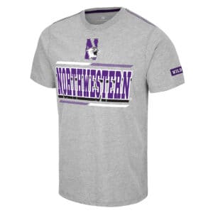 Northwestern University Wildcats Colosseum Men's Case Hold Water? S/S Tee