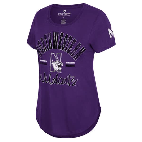 Northwestern University Wildcats Colosseum Ladies Little? Big? S/S Tee