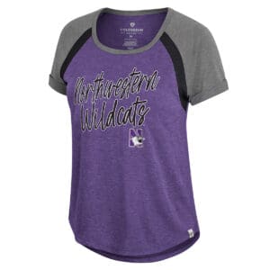 Northwestern University Wildcats Colosseum Ladies Calling My Bluff S/S Tee
