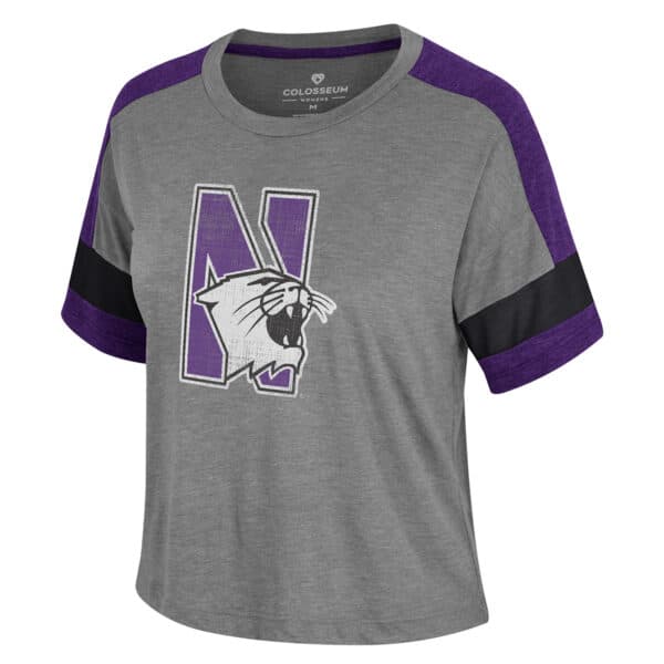 Northwestern University Wildcats Colosseum Ladies Composite Our Faces S/S Tee