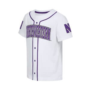 Northwestern University Wildcats Colosseum Toddler Boys Buddy Baseball S/S Tee