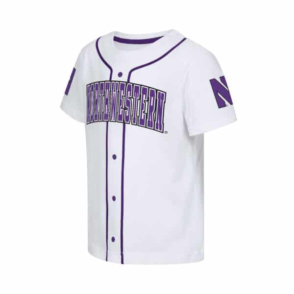 Northwestern University Wildcats Colosseum Toddler Boys Buddy Baseball S/S Tee
