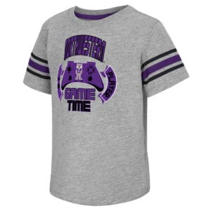 Northwestern University Wildcats Colosseum Toddler Boys Gamer S/S Tee