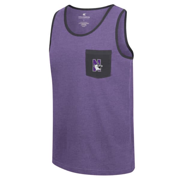 Northwestern University Wildcats Colosseum Men's Rothenstein Pocket Tank