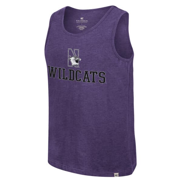 Northwestern University Wildcats Colosseum Men's Purple Only One Earth Recycled Tank