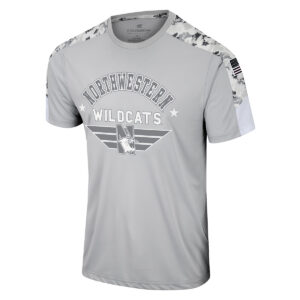 Northwestern University Wildcats Colosseum Men's Hatch OHT S/S Tee