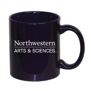 Northwestern University Wildcats 11 oz. Purple Ceramic Coffee Mug with Arts & Sciences Design