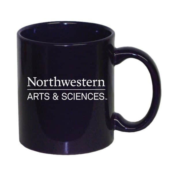 Northwestern University Wildcats 11 oz. Purple Ceramic Coffee Mug with Arts & Sciences Design