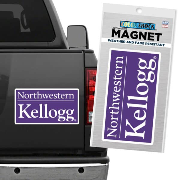 Kellogg School of Management Flexible Magnet X-Large Size 7.25"X13'