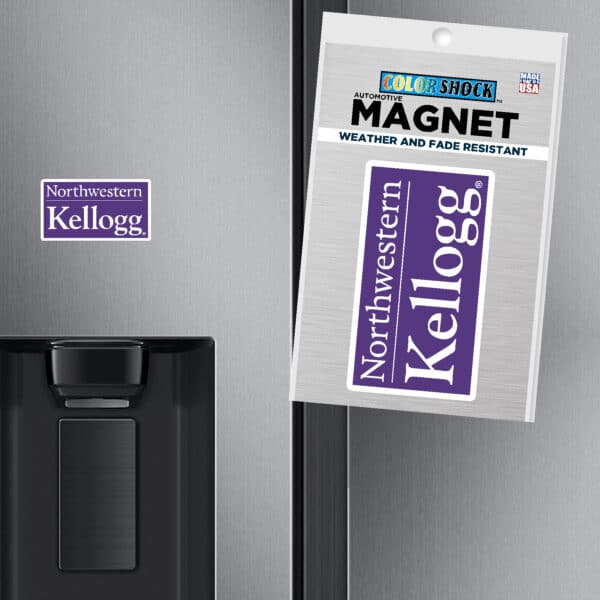 Kellogg School of Management Flexible Magnet Mini Size 1.75"X3.25"