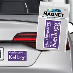 Kellogg School of Management Flexible Magnet Regular Size 4"X7"