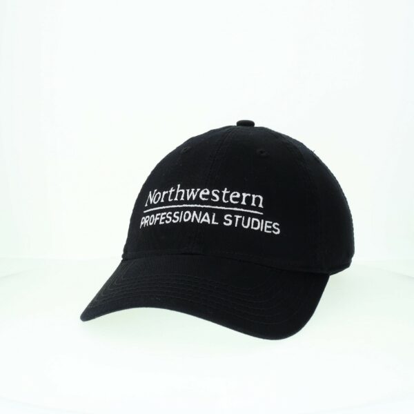 School of Professional Studies Legacy Unconstructed Adjustable Black Hat