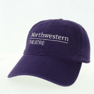 Northwestern Theatre Legacy Unconstructed Adjustable Purple Hat