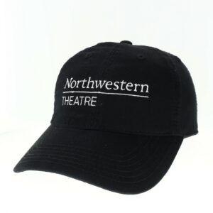 Northwestern Theatre Legacy Unconstructed Adjustable Black Hat