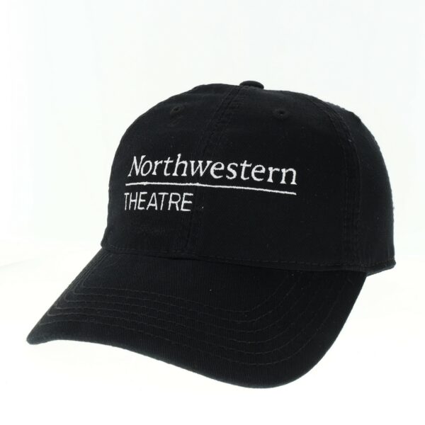 Northwestern Theatre Legacy Unconstructed Adjustable Black Hat